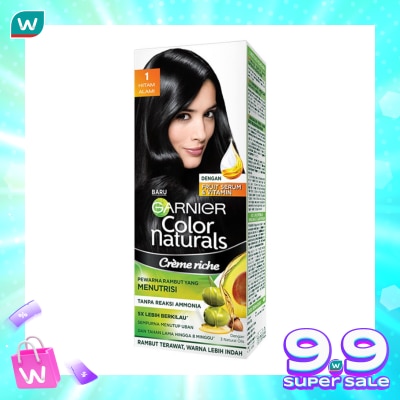 GARNIER Color Naturals Crème 1 Natural Black