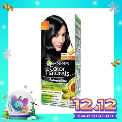 GARNIER Color Naturals Crème 1 Natural Black