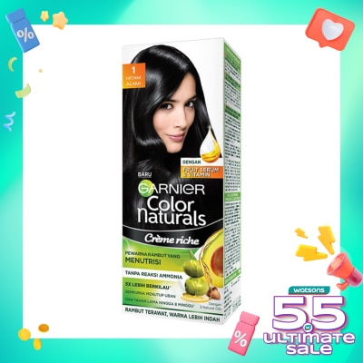 GARNIER Color Naturals Crème 1 Natural Black