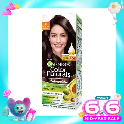 GARNIER - Color Naturals Crème 3 Dark Brown