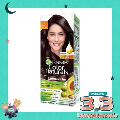 GARNIER Color Naturals Crème 3 Dark Brown