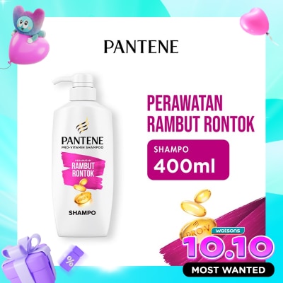 PANTENE Shampoo Perawatan Rambut Rontok Pro V 400ml image