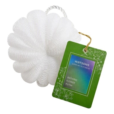 WATSONS Nylon Body Puff White 1'S image