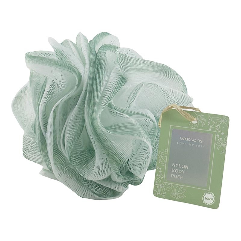Nylon Body Puff Mint 1'S image