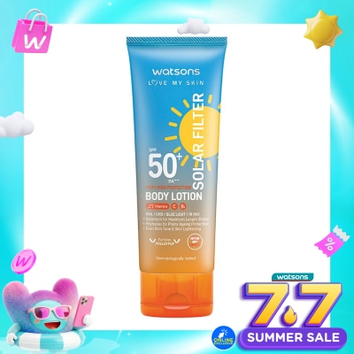 WATSONS COLLECTION - Love My Skin Solar Filter Very High Protection Body Lotion SPF50+ PA++++ 100ml