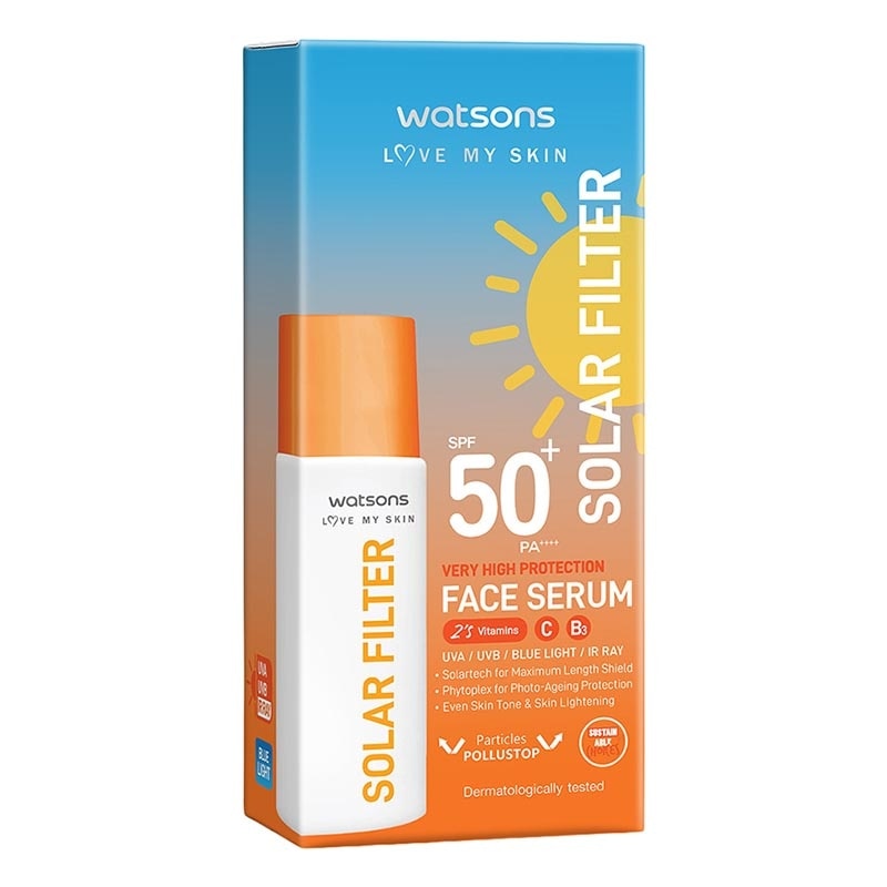 Love My Skin Solar Filter Very High Protection Face Serum SPF50+ PA++++ 45ml
