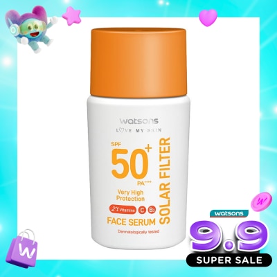 WATSONS COLLECTION - Love My Skin Solar Filter Very High Protection Face Serum SPF50+ PA++++ 45ml image