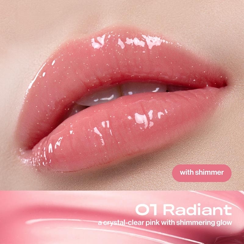 Airy Ink Lip Glassie 01 Radiant 4g