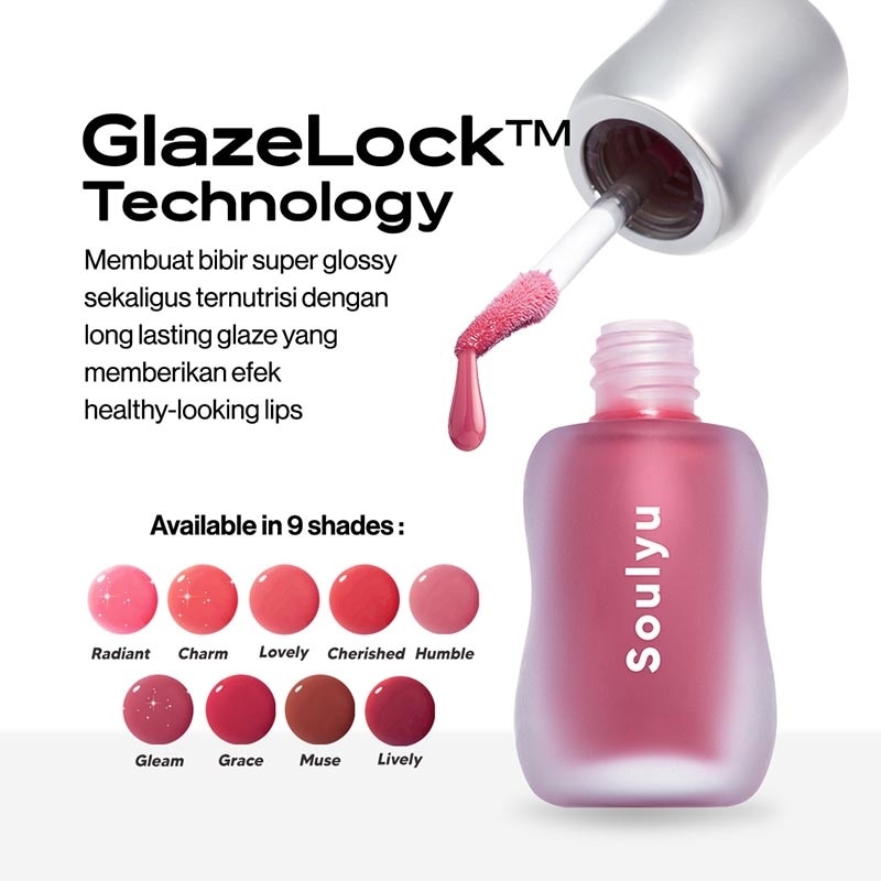 Airy Ink Lip Glassie 08 Muse 4g