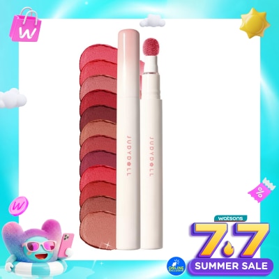 JUDYDOLL - Cushion Matte Lock Lip Cream N12 - Toffee Peach 2.6ml