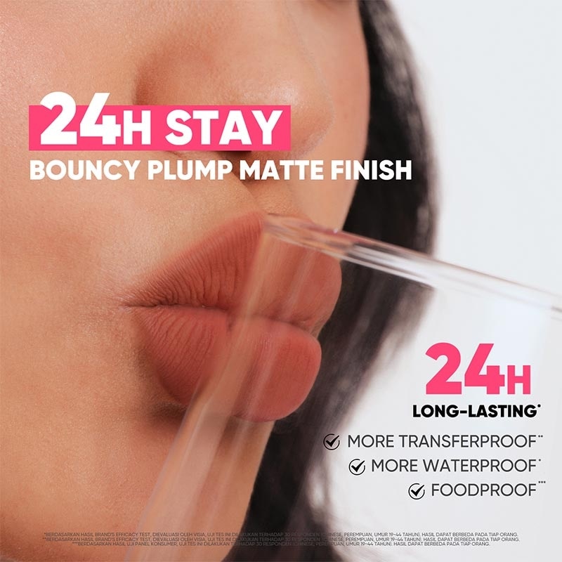 Cushion Matte Lock Lip Cream N107 - Red Velvet 2.6ml