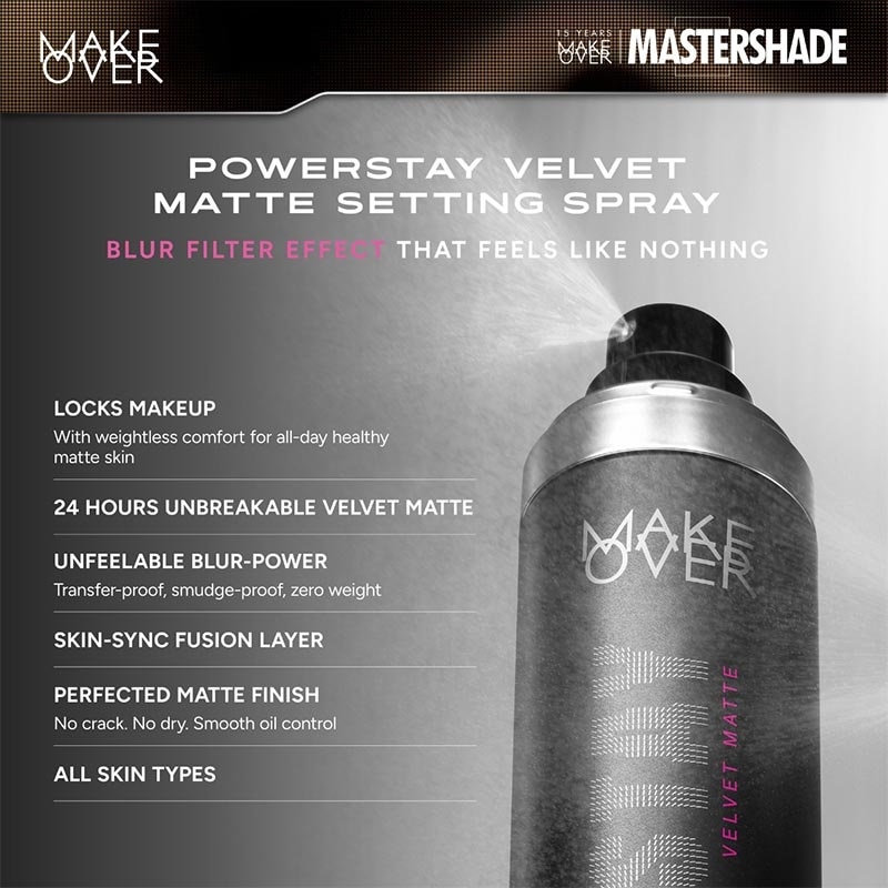 Powerstay Velvet Matte Setting Spray 70ml