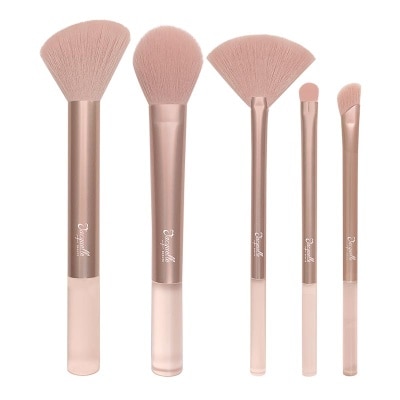 JACQUELLE - Rose Golden Travel Size Brush Set 2.0