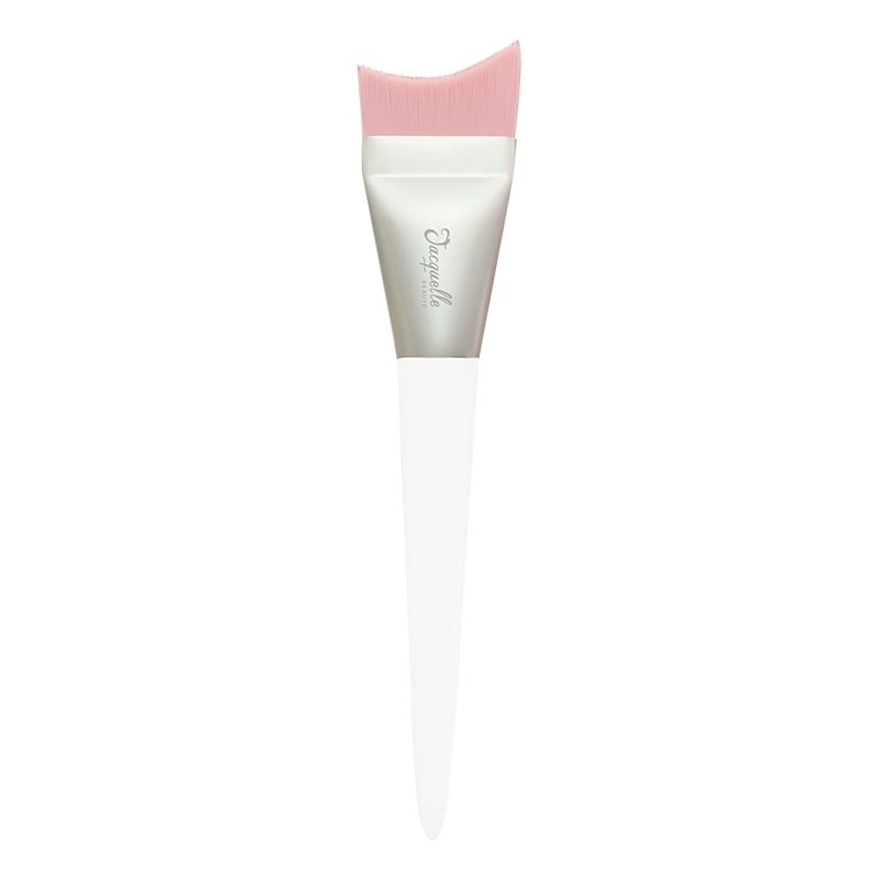 Silver Petal Brush Curved Liquid Brush