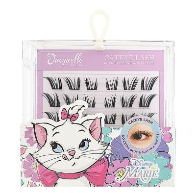 JACQUELLE - Cateye Lash - Disney Marie the Cat Edition White