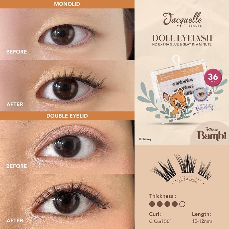 Magic Lash Disney Animals Edition Bambi Doll Eyelash 36'S