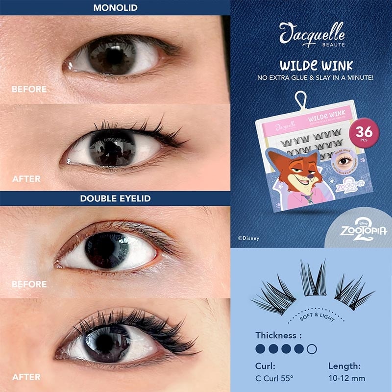 x ZOOTOPIA Lash Nick Edition Wilde Wink 36'S