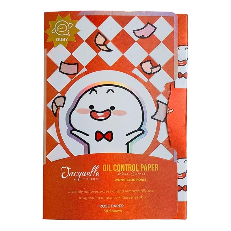 Oil Control Paper Quby Rose Edition 50'S