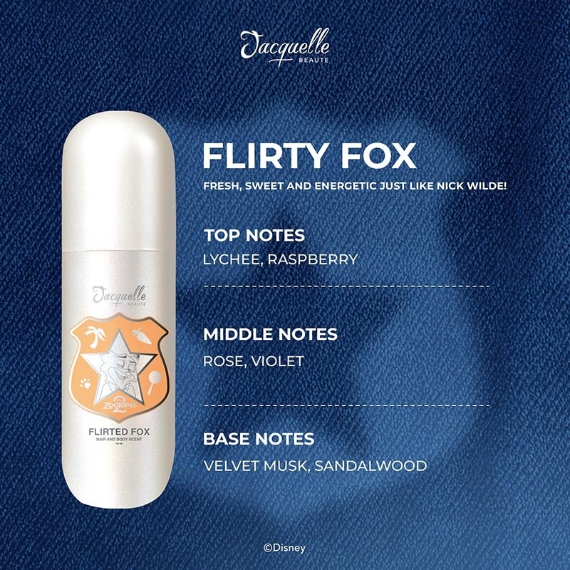 Hair and Body Scent X ZOOTOPIA Flirted Fox