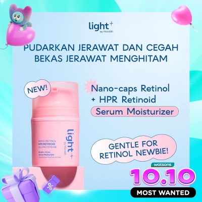 LIGHT+ HPR Retinoid Bright + Acne Serum Moisturizer 28g image