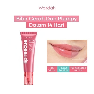 WARDAH - Lip Rescue Jelly Balm Dusty Rose Dusty Rose 9g