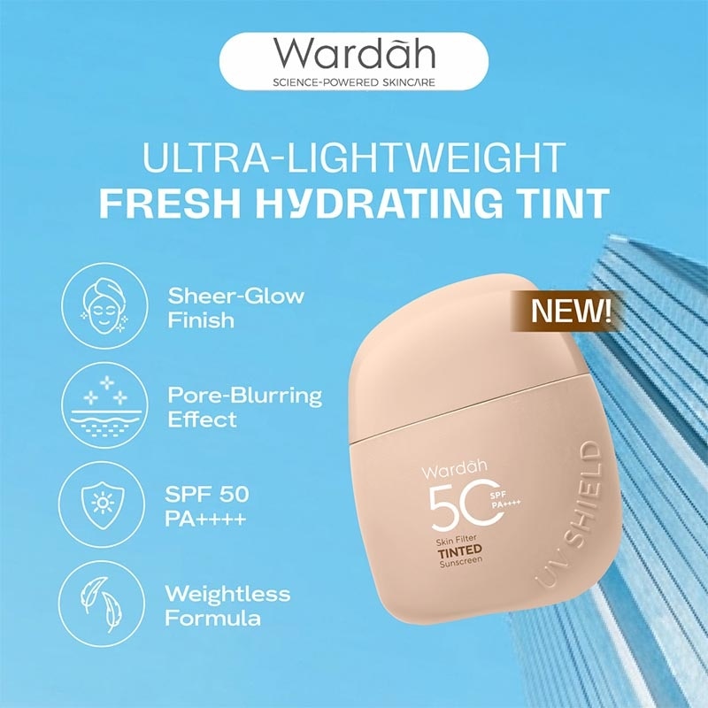 Shield Filter UV Skin Tinted Sunscreen SPF 50 PA++ 02 Medium to Dark 30ml