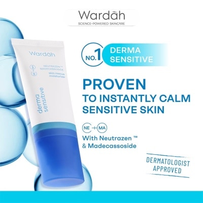 WARDAH - Derma Sensitive Skin Rescue Moisturizer Neutrazen™ + Madecassoside 50g