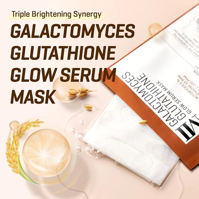 Galatomyces Glutathione Glow Serum Mask 22g