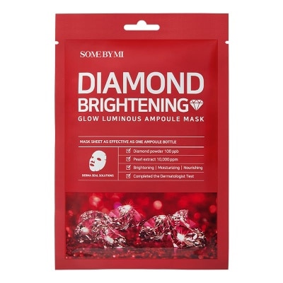 SOME BY MI - Red Diamond Brightening Glow Luminous Ampoule Mask 25g