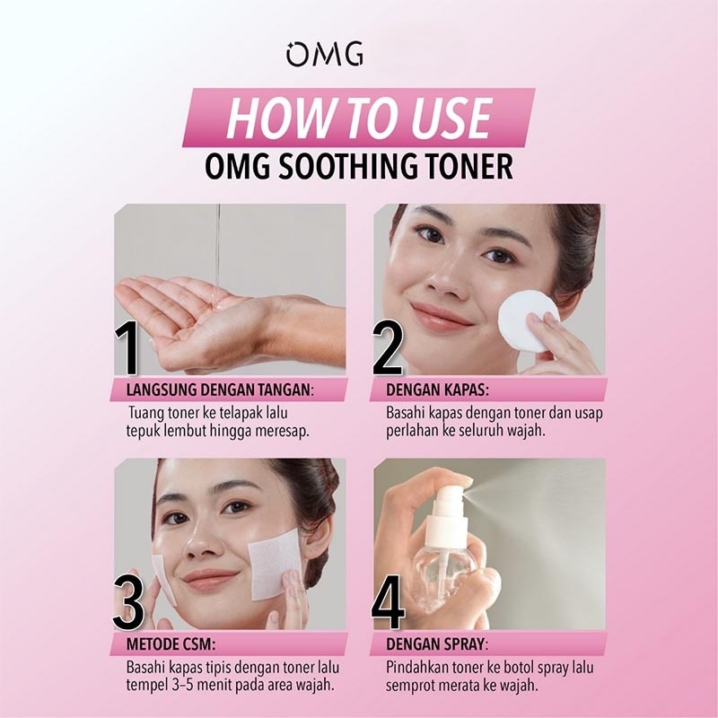 Oh My Glow 2% Niacinamide Pro Hyaluronic Acid Brightening Toner 75ml