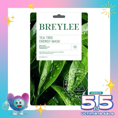 BREYLEE - Tea Tree Energy Facial Mask 25ml