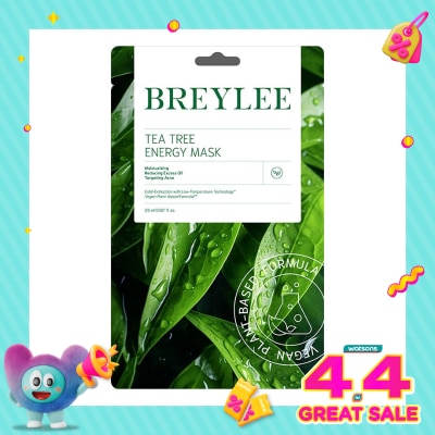 BREYLEE - Tea Tree Energy Facial Mask 25ml