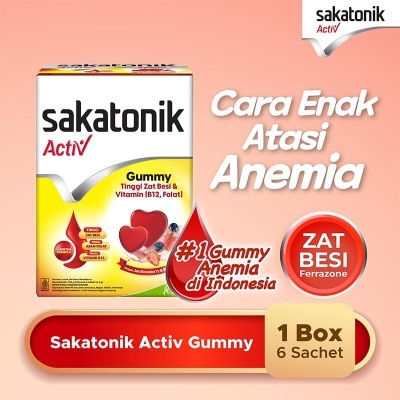 SAKATONIK Activ Gummy Box @ 6 Sachet