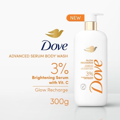 DOVE Advanced Serum Glow Recharge Body Wash 300g