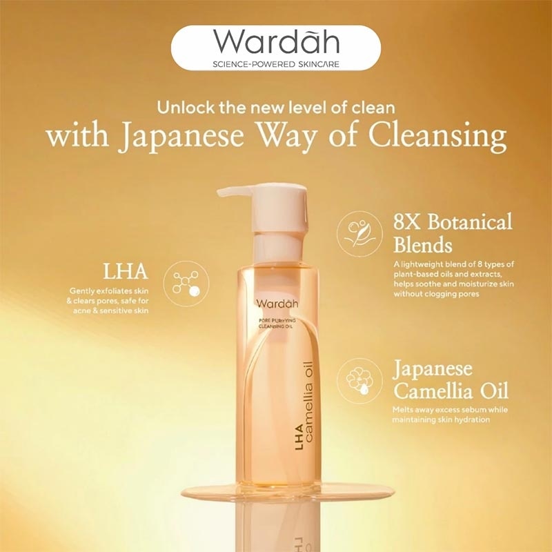 LHA Camellia Oil Pore Purifying Cleansing Oil 140ml