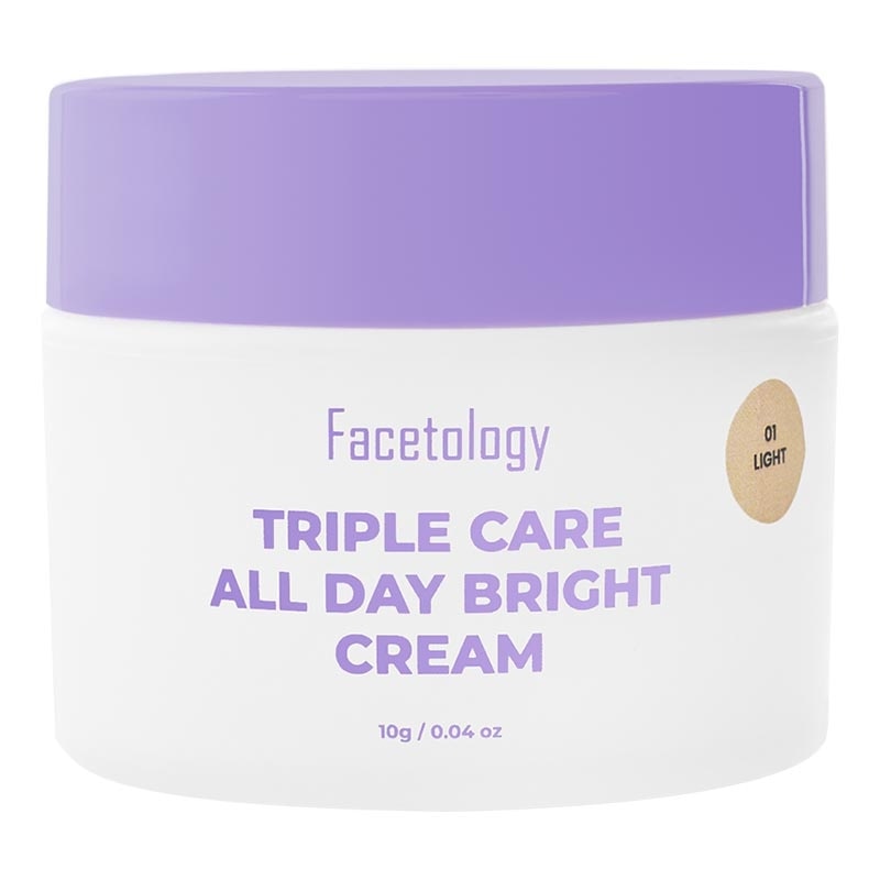 Triple Care All Day Bright Cream Shade Light 10g