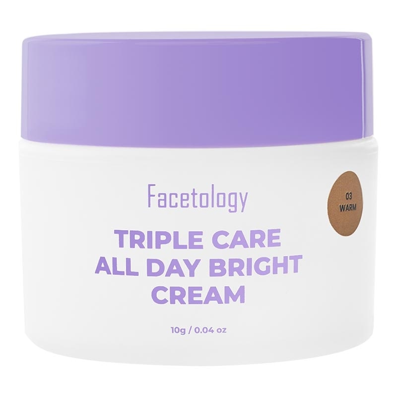Triple Care All Day Bright Cream Shade Warm 10g
