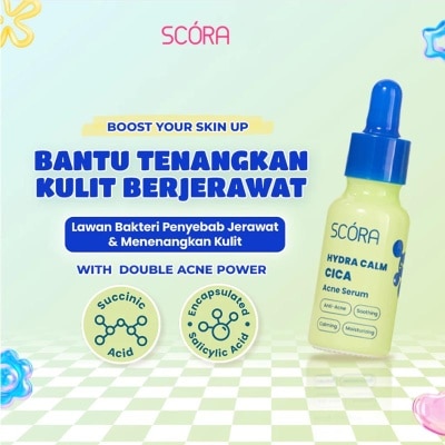 SCORA Hydra Calm Cica Acne Serum 20ml