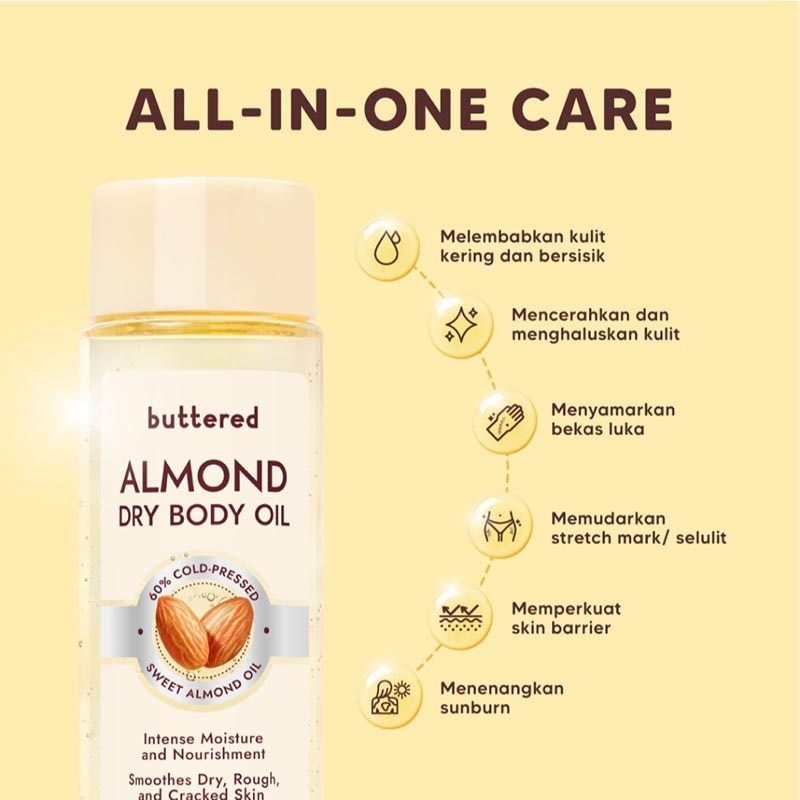 Almond Dry Body Oil 120ml