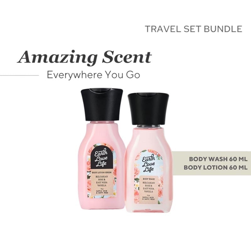 Travel Set Bulgarian Rose & East Nusa Vanilla 60ml