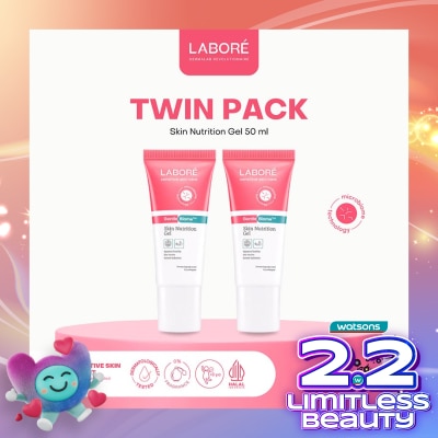 LABORE Twin Pack Dermalab Revolutionaire Skin Nutrition Gel 50ml
