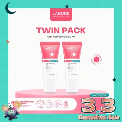 LABORE Twin Pack Dermalab Revolutionaire Skin Nutrition Gel 50ml