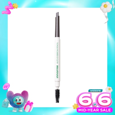 INNISFREE - Auto Eyebrow Pencil #4 Ash Brown 0.3g
