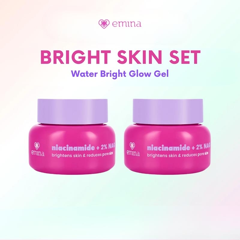 Twin Pack Water Bright Glow Gel 30g