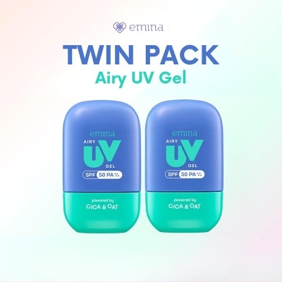 EMINA Twin Pack Airy UV Gel 25ml