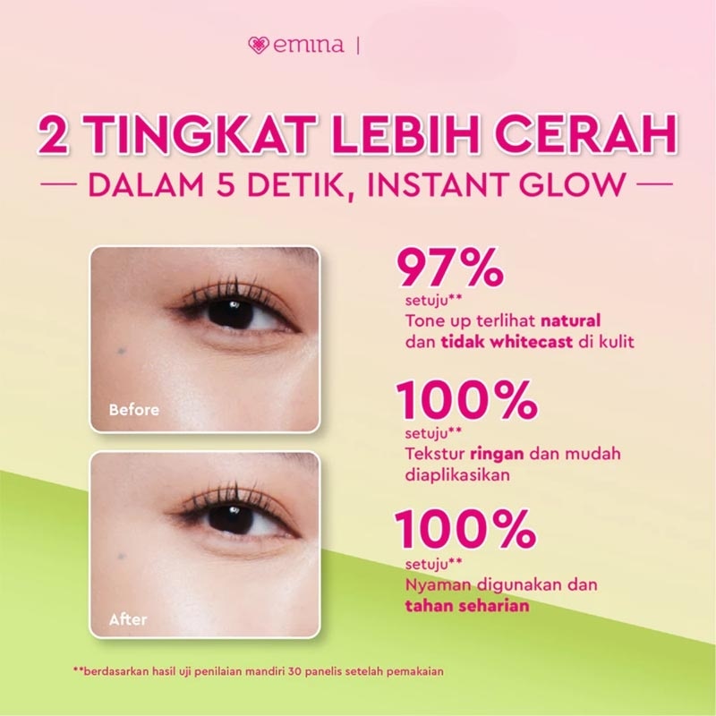 Twin Pack Bright Stuff Tone Up Gel 20ml