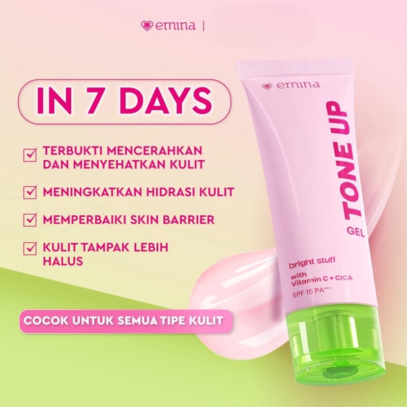 Twin Pack Bright Stuff Tone Up Gel 20ml