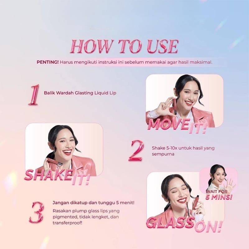 Bundle Ombre Glasting Liquid Lip