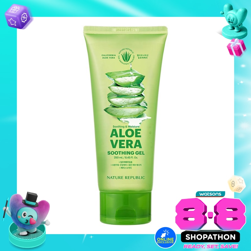 Soothing & Moisture Aloe Vera 92% Soothing Gel Tube 300ml image