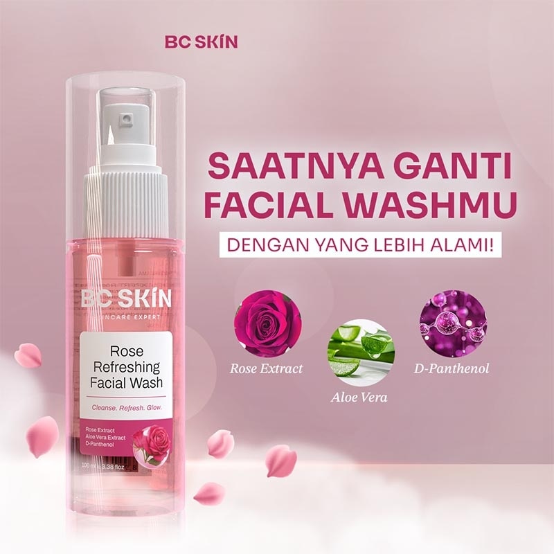 Rose Refreshing Facial Wash 100ml